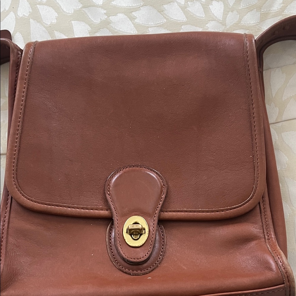 Coach Brown Crossbody Bag - Picture 2 of 9